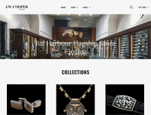 Tablet Screenshot of jwcooper.com